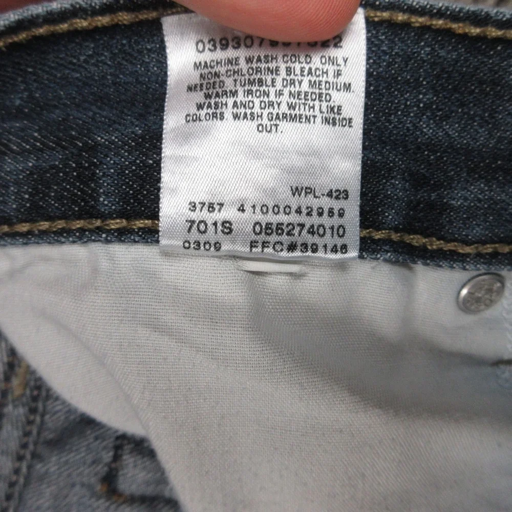 Vintage Levis Jeans Mens 36x34 Blue 527 Slim Bootcut Western Cowboy Denim Pants